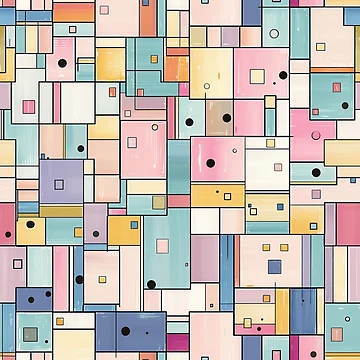 Artwork thumbnail, Abstract Geometric Pattern by PMGDigital