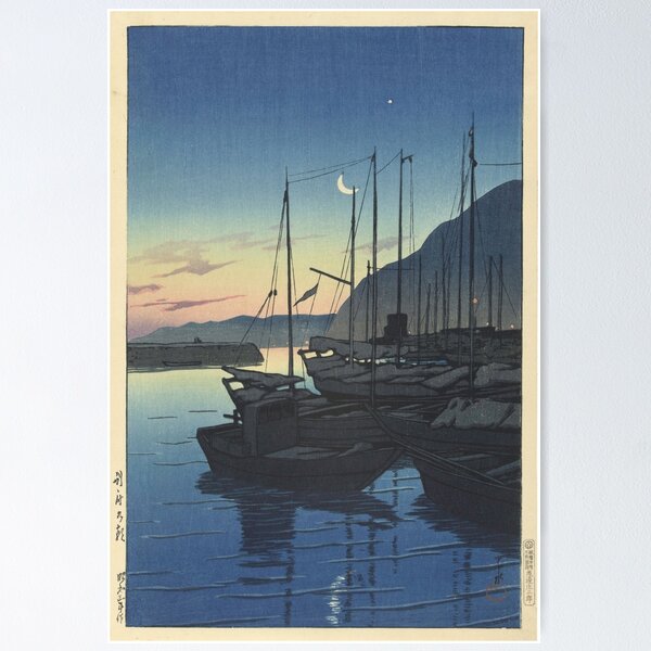 Artikel-Vorschau von Kawase Hasui Druck, Kawase Hasui Tapete, Hasui Kawase Kunst, Hasui Kawase Kunstwerk, Kawase Hasui Malerei, designt und verkauft von rosa-reid.