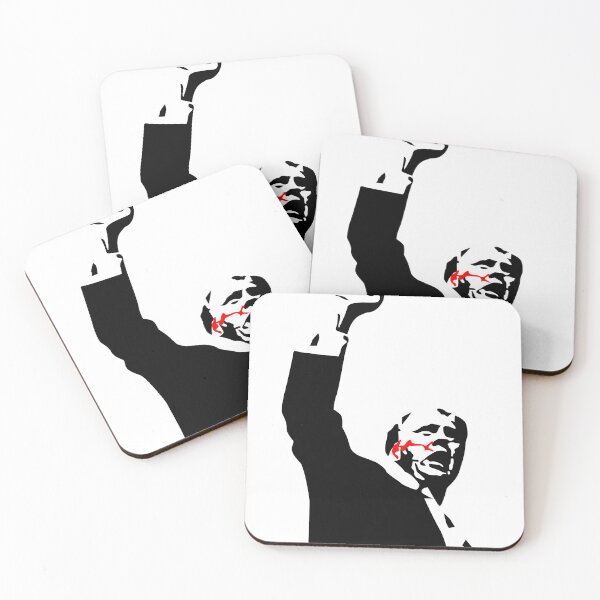 Item preview, Trump Assassination Attempt Pose White designed and sold by TrendyDzigns.