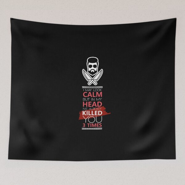 Item preview, I May Look Calm - Rest Trouble Thought Kill Stupid designed and sold by anziehend.