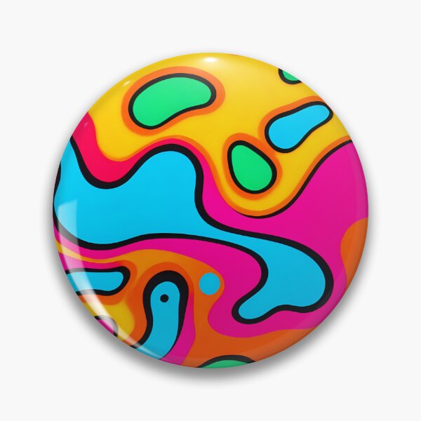 Item preview, 80s style vibrant pattern  designed and sold by Studio Quirk.