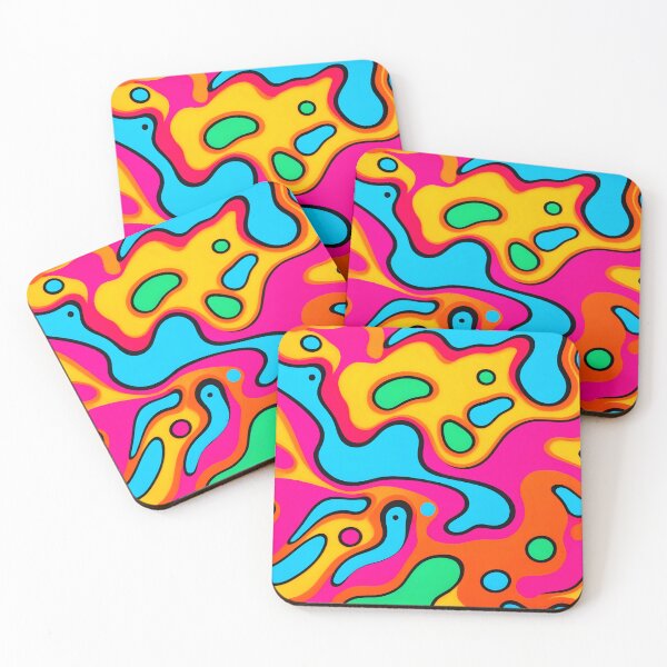 Item preview, 80s style vibrant pattern  designed and sold by Studio Quirk.