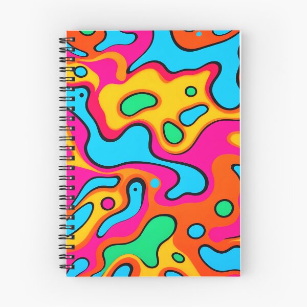 Item preview, 80s style vibrant pattern  designed and sold by Studio Quirk.