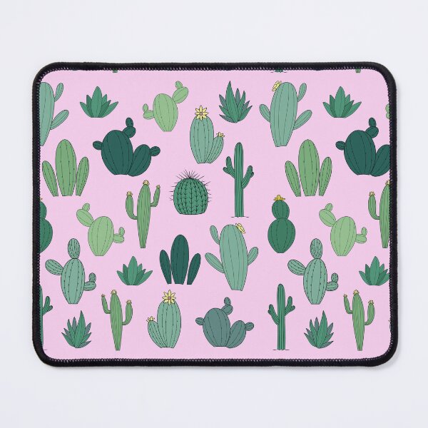 Item preview, Cactus Art Cactus Pattern for Nature Lovers Baby Pink Color designed and sold by planception.