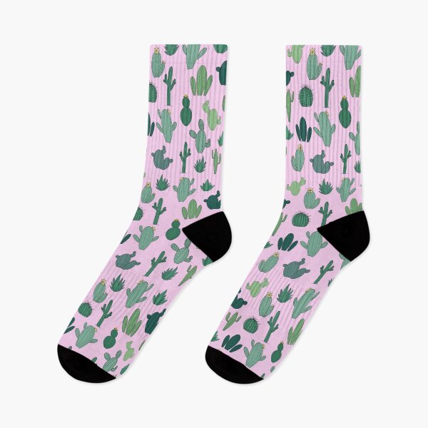 Item preview, Cactus Art Cactus Pattern for Nature Lovers Baby Pink Color designed and sold by planception.