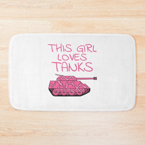 Item preview, This Girl Loves Tanks, Female Tank Driver designed and sold by doodlerob.