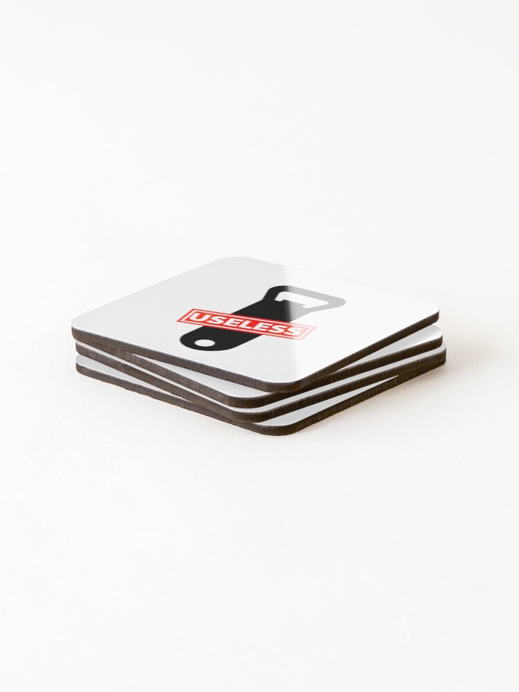 Thumbnail 4 of 5, Coasters (Set of 4), Useless designed and sold by Random-Customs.