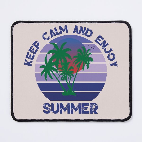 Item preview, Summer Lover Design: Keep Calm And Enjoy The Summer - Perfect Tee for Beach Days designed and sold by Techflare.