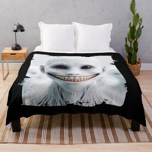 Item preview, Albino Thriller: Smiling Djinn Illustration designed and sold by Hungry-Murphy.