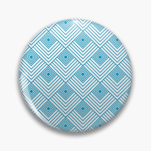 Item preview, Ilustraciones de patrón de mosaico cuadrado azul - Diseño gráfico designed and sold by PrintChics.