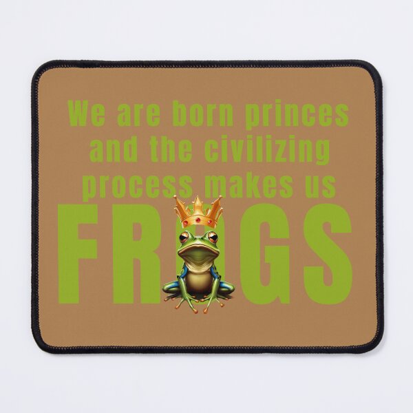 Item preview, POSITVE QUOTES FROG PRINCES designed and sold by La Loca.