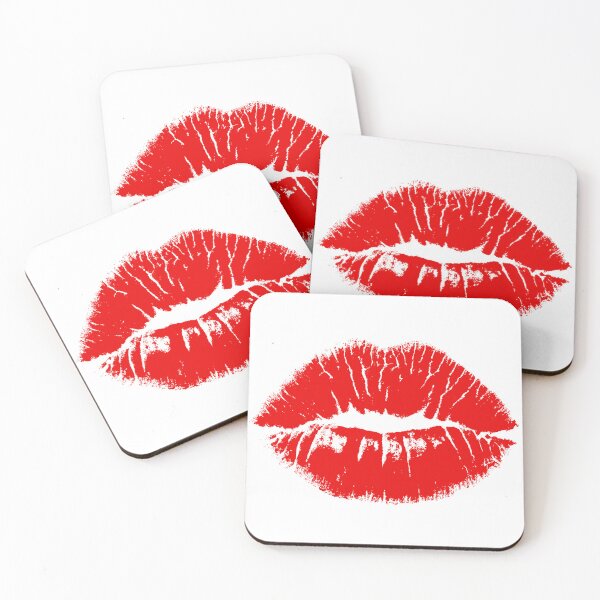 Item preview, Red lipstick kiss designed and sold by Vetagio.