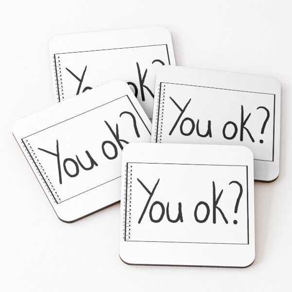 Item preview, You Ok? designed and sold by Lix Flix Studios.