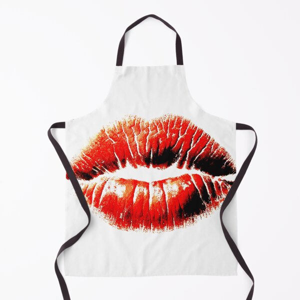 Item preview, Realistic red lipstick kiss designed and sold by Vetagio.