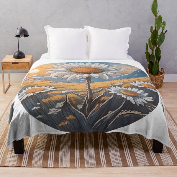 Item preview, Sunset Over Daisy Meadow - Detailed Papercut Floral designed and sold by zoughlal.