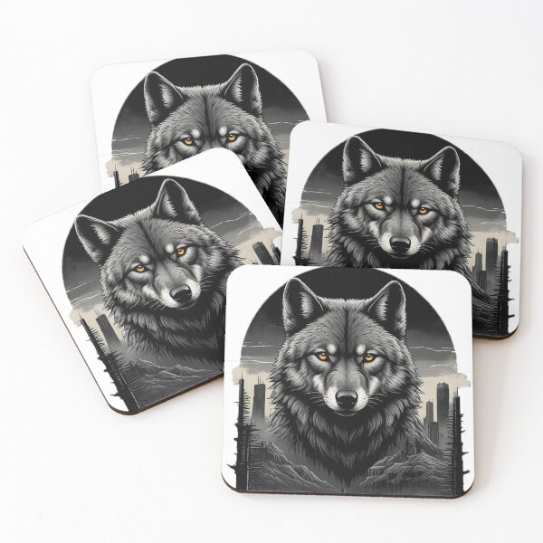 Item preview, Dystopian Wolf designed and sold by Mehgan-Ashcroft.