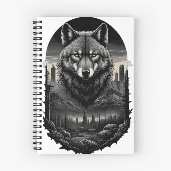Item preview, Dystopian Wolf designed and sold by Mehgan-Ashcroft.