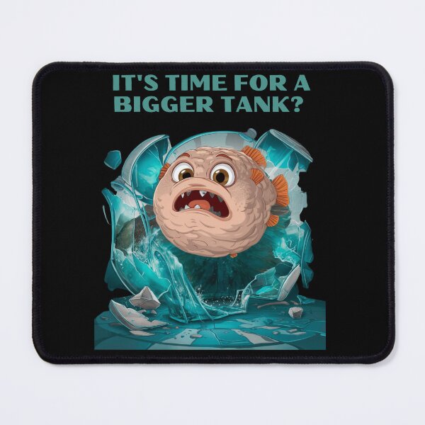 Item preview, Pufferfish in too small tank designed and sold by JAGA-ALIME.