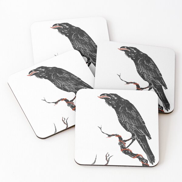 Item preview, Crow Illustration designed and sold by acdillustration.