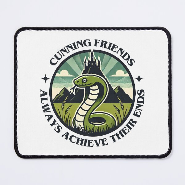 Item preview, Cunning Friends Always Achieve Their Ends - Badge - Fantasy designed and sold by Fenay Designs.