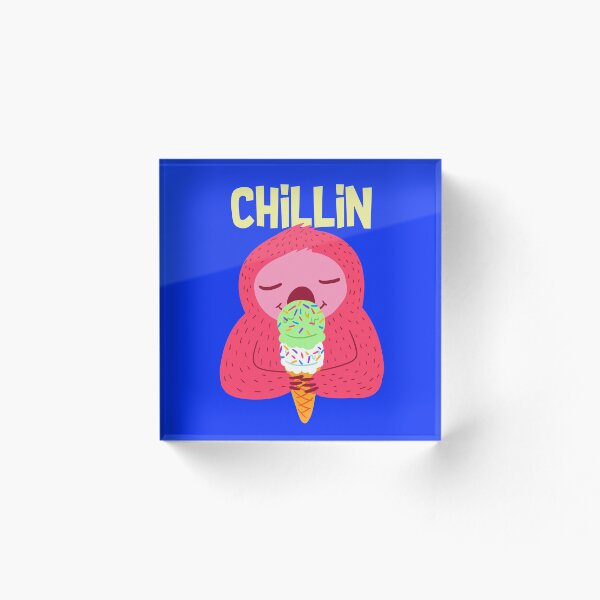 Item preview, Chillin Sloth Chilling designed and sold by Kittyworks.