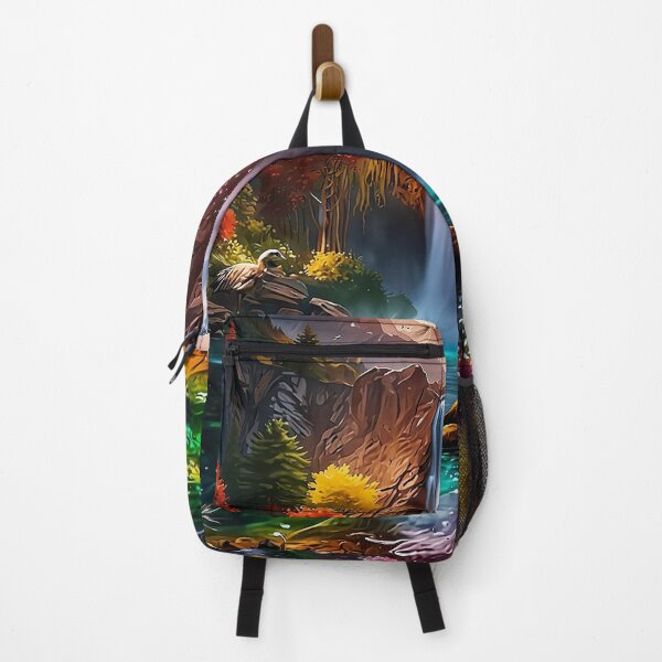 Item preview, Waterfall in the forest designed and sold by PixelParadies.