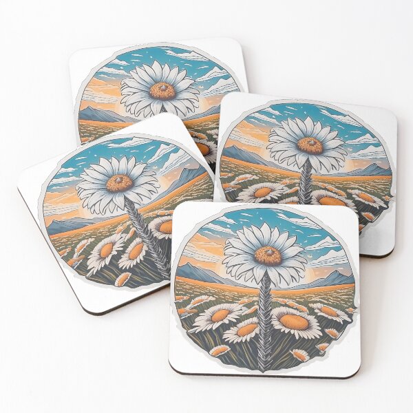 Item preview, Mountain Meadow Daisy - Circular Nature designed and sold by zoughlal.
