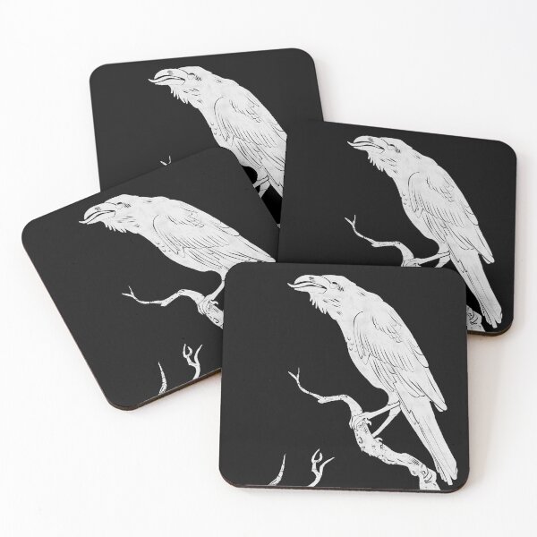 Item preview, White Crow Illustration designed and sold by acdillustration.