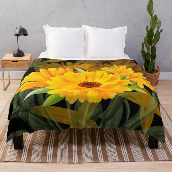 Item preview, Cute Calendula Flower designed and sold by Yeyishop.