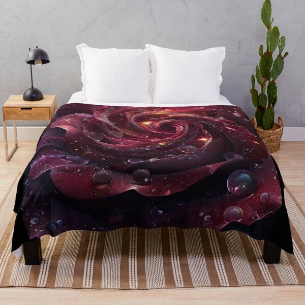 Item preview, Close-up of a red rose covered in water drops. designed and sold by Jerhus.