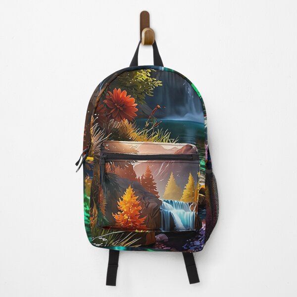 Item preview, Waterfall in the forest designed and sold by PixelParadies.