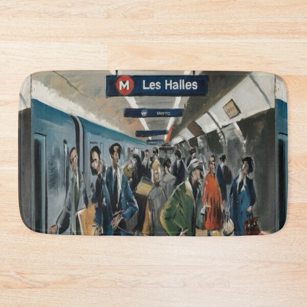 Item preview, Paris Metro Station at Les Halles designed and sold by CARRAANN.