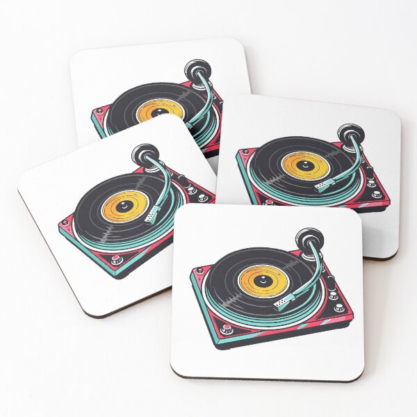 Item preview, Colorful Vintage Record Player designed and sold by dharanna.