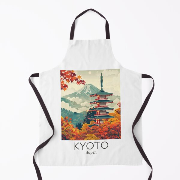 Item preview, A Vintage Travel Art of Kyoto - Japan designed and sold by GoodOldVintage.