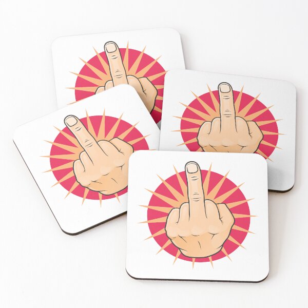 Item preview, Vintage Pop Art Style Middle Finger Up Hand Gesture. designed and sold by jorgenmac.
