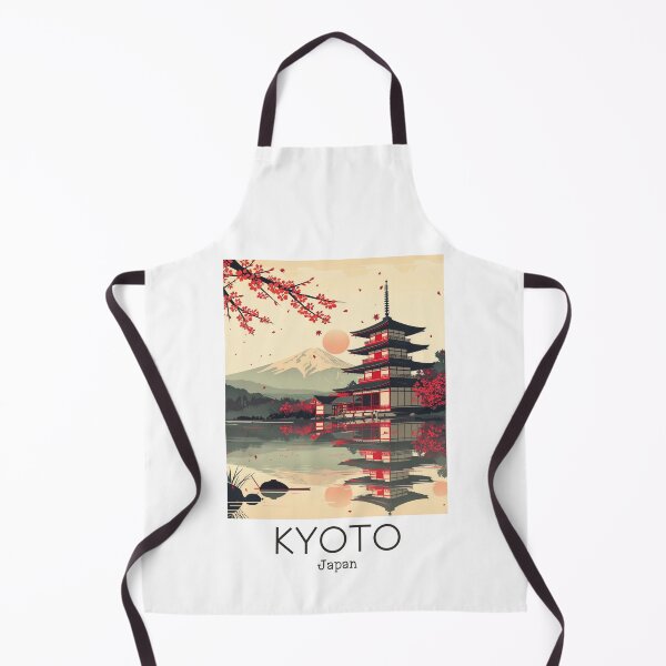 Item preview, A Vintage Travel Art of Kyoto - Japan designed and sold by GoodOldVintage.