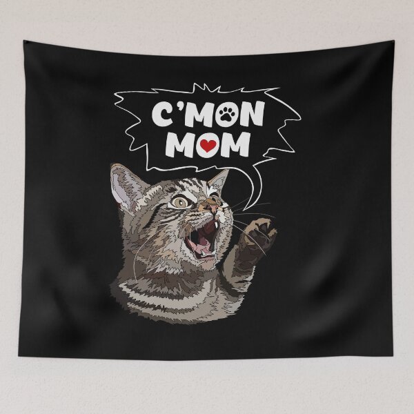 Item preview, Cmon Mom Funny Cat designed and sold by Just-Arts-4U.