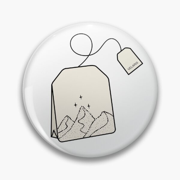 Item preview, Tea bag - ACOTAR - Velaris Mountains designed and sold by booksinthelab.