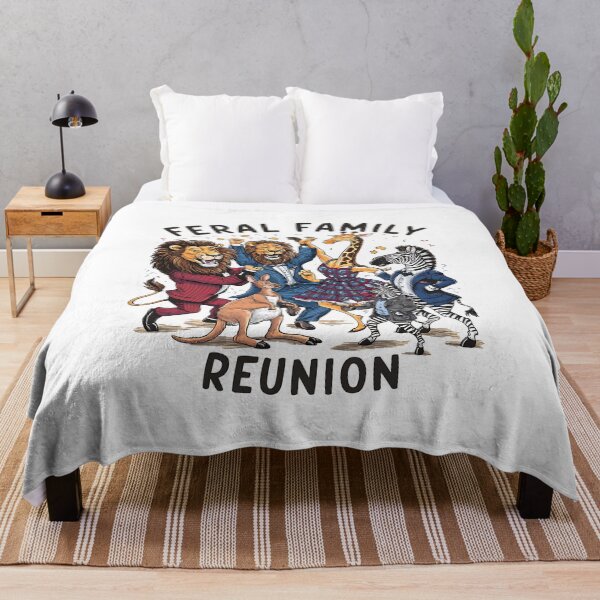 Item preview, Feral Family Reunion - Funny Animal Party” designed and sold by GabbyKI261.