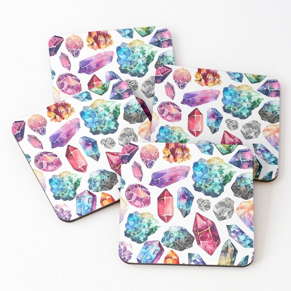 Item preview, Natural Gemstone Pattern designed and sold by dcrc.