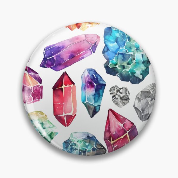 Item preview, Natural Gemstone Pattern designed and sold by dcrc.