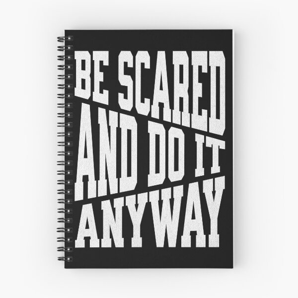 Item preview, Be Scared and do it anyway shirt designed and sold by Assif99.