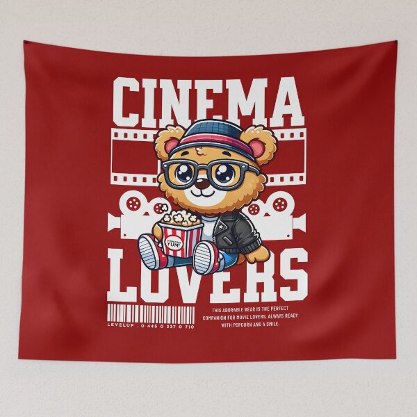 Item preview, Cinema Bear designed and sold by Belarte.shop.