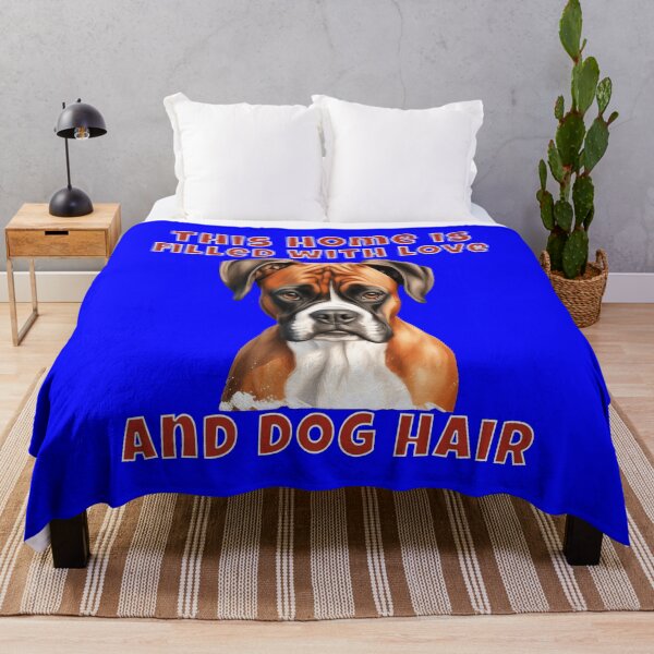 Item preview, Boxer Dog Owner This Home Is Filled With Love And Dog Hair Watercolor Art designed and sold by fantasticdesign.