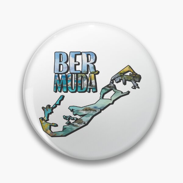 Item preview, Bermuda Watercolor Map designed and sold by Motivburg.