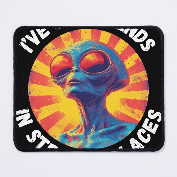 Item preview, Friends In Strange Places Tee, Alien Shirt Women, Alien Shirt Men, Unisex Shirt , UFO Shirt, T-Shirt designed and sold by edebzine.