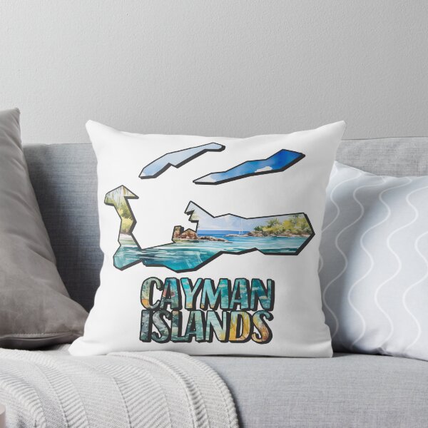 Item preview, Cayman Islands watercolor map designed and sold by Motivburg.