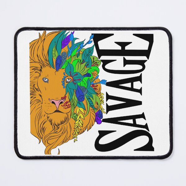 Item preview, Lion Savage T-shirt Design designed and sold by Zaranova.