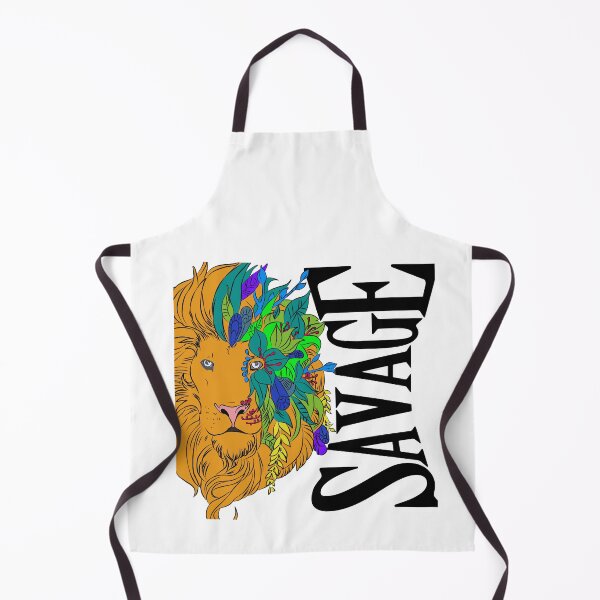 Item preview, Lion Savage T-shirt Design designed and sold by Zaranova.