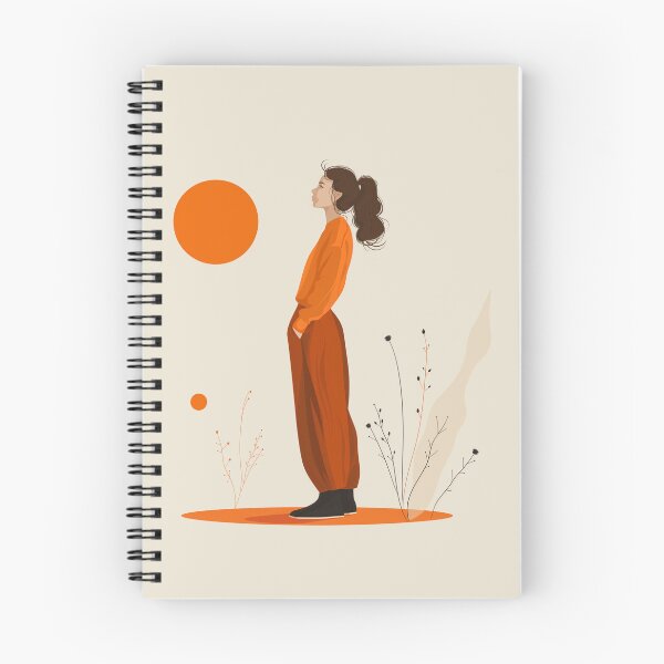 Item preview, Empowered Serenity: Modern Woman in Minimalist Art designed and sold by nshaltiel.